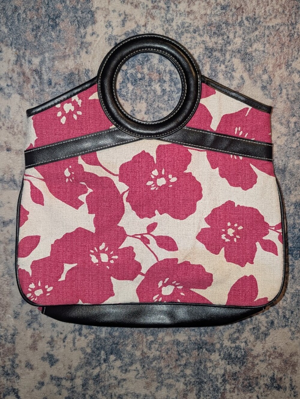 Victoria's Secret Pink Floral Handbag